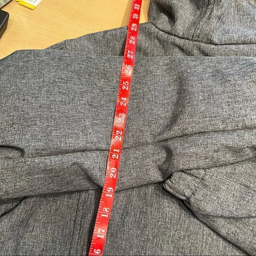 Tommy Hilfiger mens Soft Shell Sherpa Lined Performance Grey XL EUC